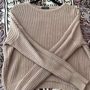 Brandy Melville baby pink sweater